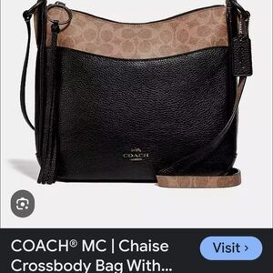 EUC Coach Leather Crossbody